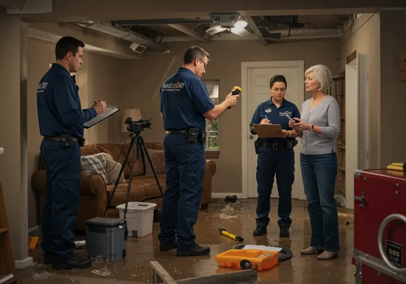 Water Damage Assessment and Insurance Documentation process in Nags Head, NC